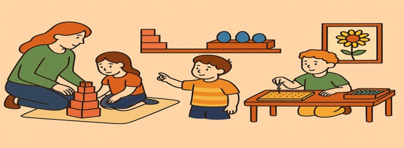 آموزش با روش مونته سوری آموزش با روش مونته سوری