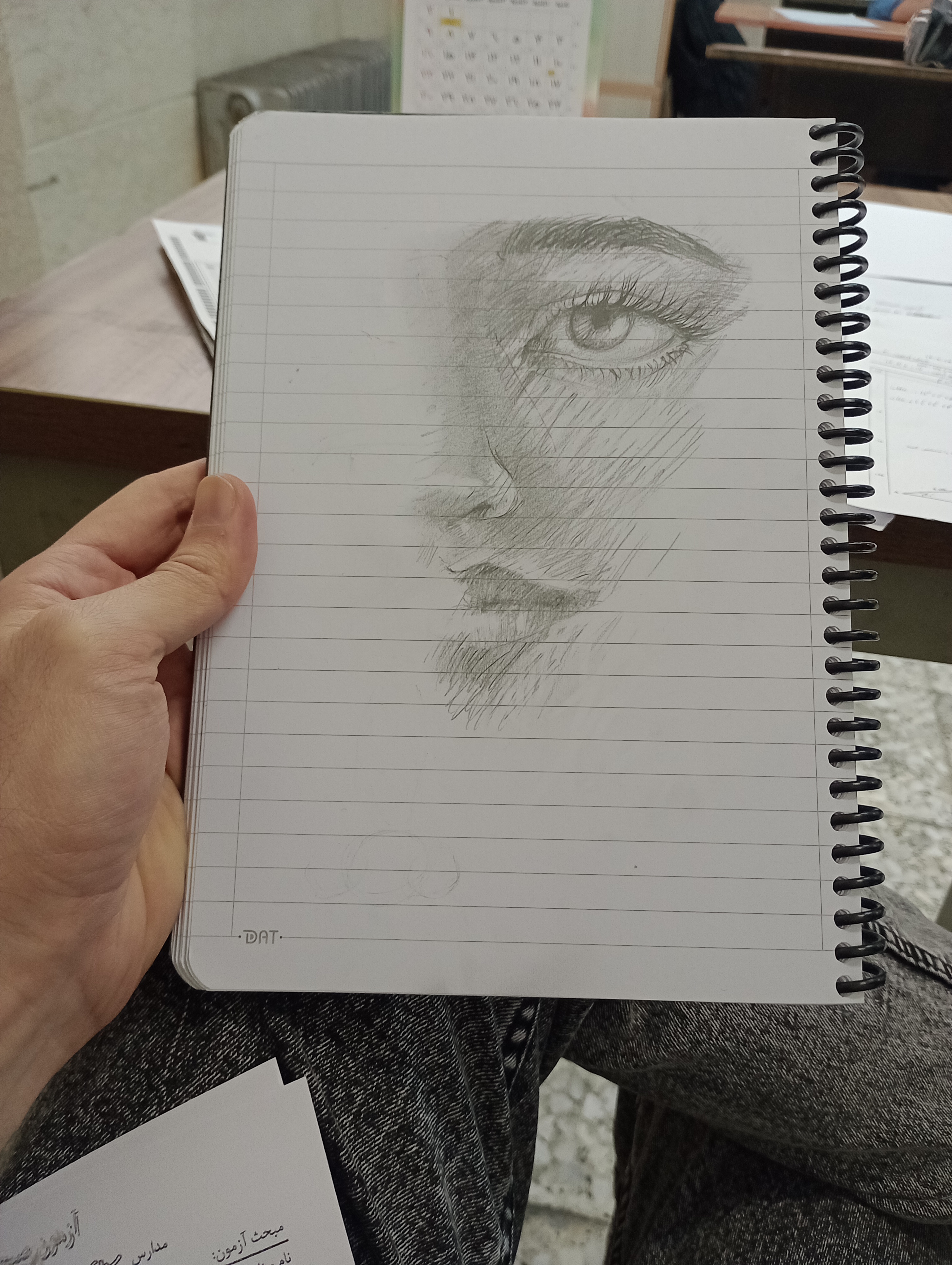 نقاشی سیاه قلم