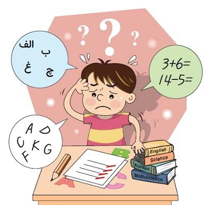 اختلال یادگیری در کودکان مقطع ابتدایی