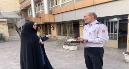 تجلیل از مقام آتش نشان ها