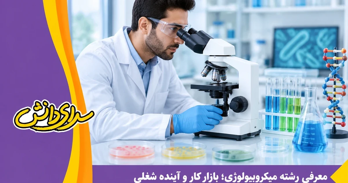 رشته میکروبیولوژی چیست؟ معرفی رشته، دروس، بازار کار و آینده شغلی
